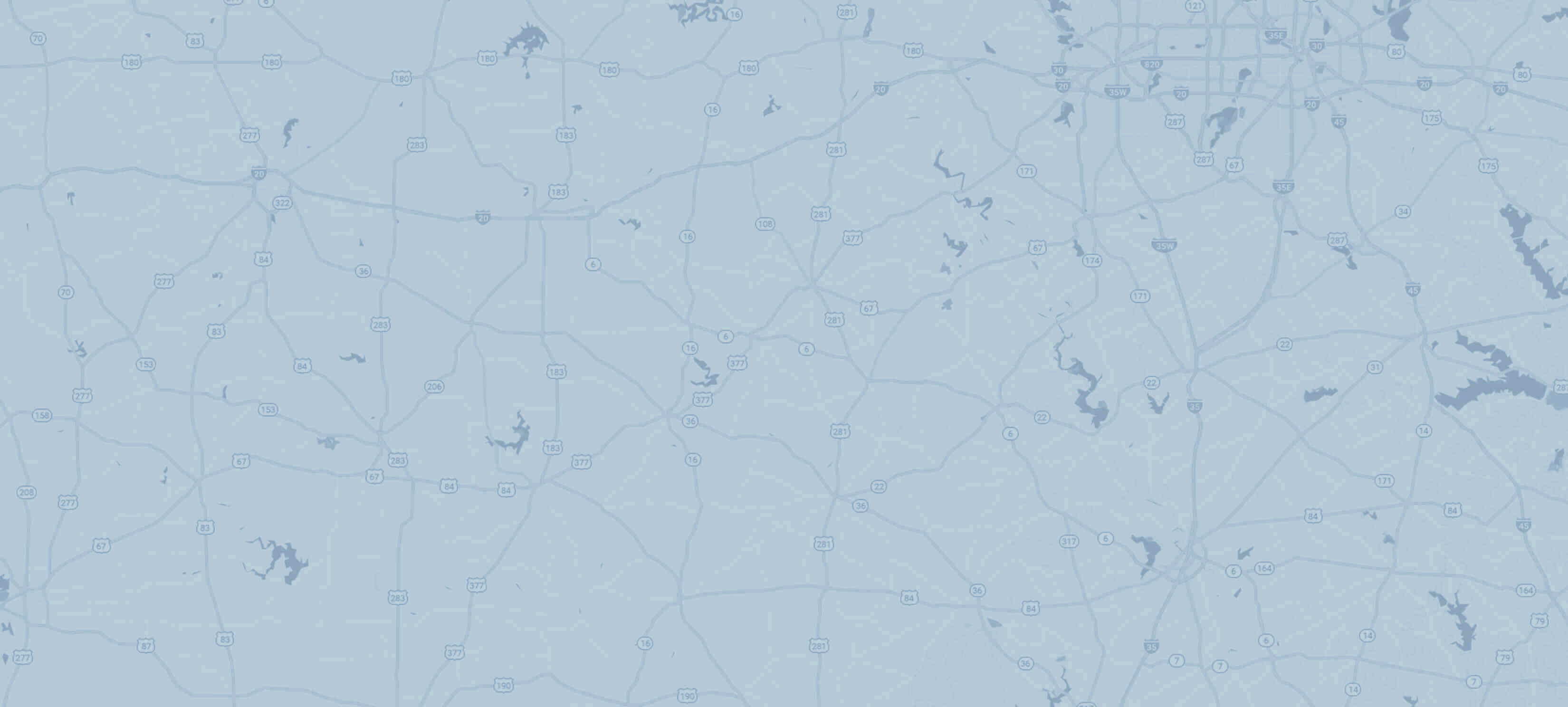 Stylized project area map